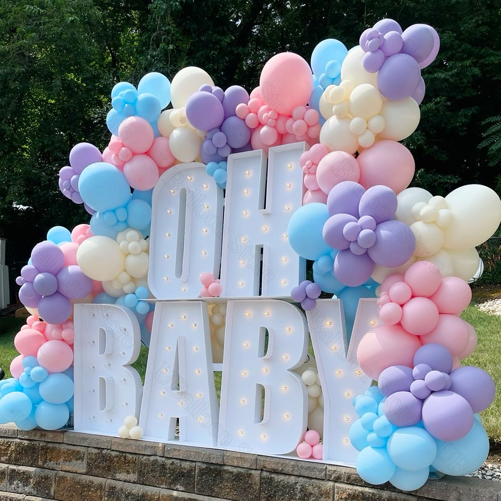 2.4FT Letters Balloons Frame M - Event Z avaliação e preço