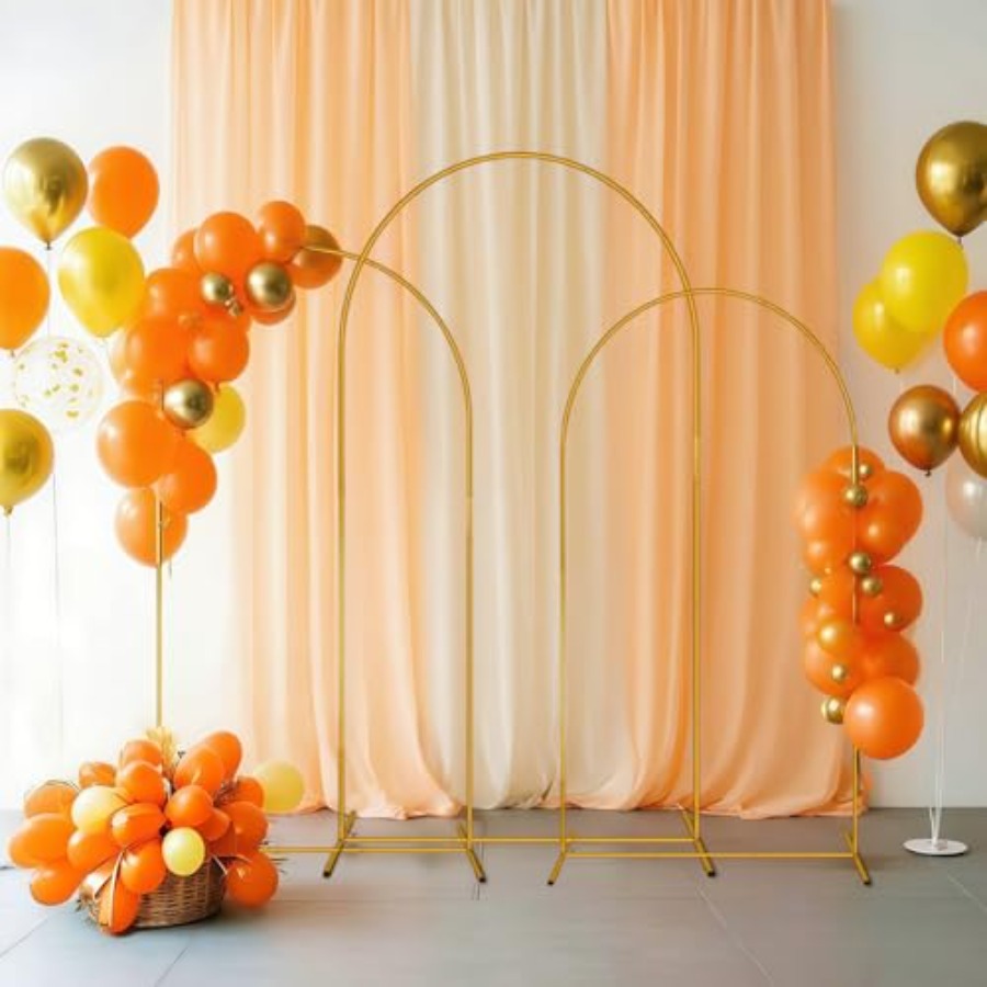 Metal Arch Backdrop Stand Set  - Balloon Arch Kit avaliação e preço