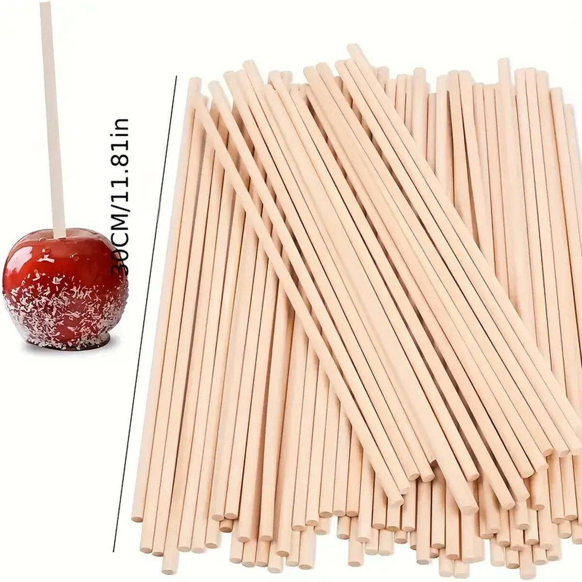 DIY Bamboo Sticks 50/100pcs Na - Cotton Candy Cone avaliação e preço