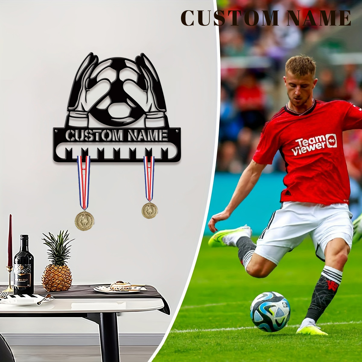 Custom Football Player Metal M - Eve Party avaliação e preço