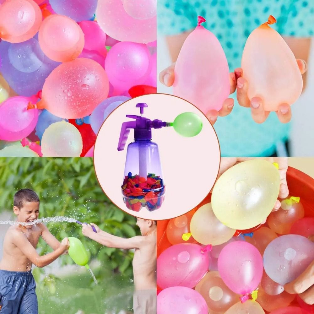 New Portable Air Water Bomb Ba - Balloon Pump Hand avaliação e preço