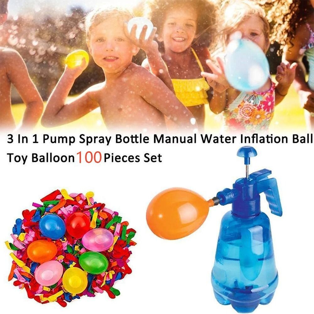 New Portable Air Water Bomb Ba - Balloon Pump Hand avaliação e preço