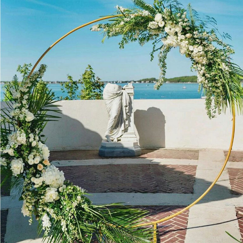 Wedding Arch Stand Round Metal - Balloon Arch Kit avaliação e preço