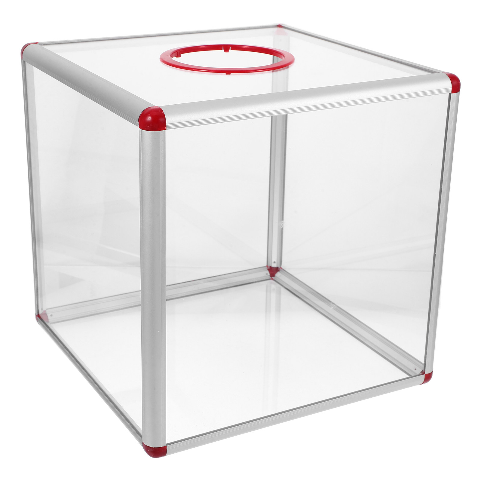 Large Clear Acrylic Raffle Tic - Event Party Box avaliação e preço