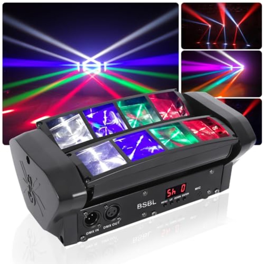 RGBW Moving Head DJ Light LED  - Event Party Dj avaliação e preço