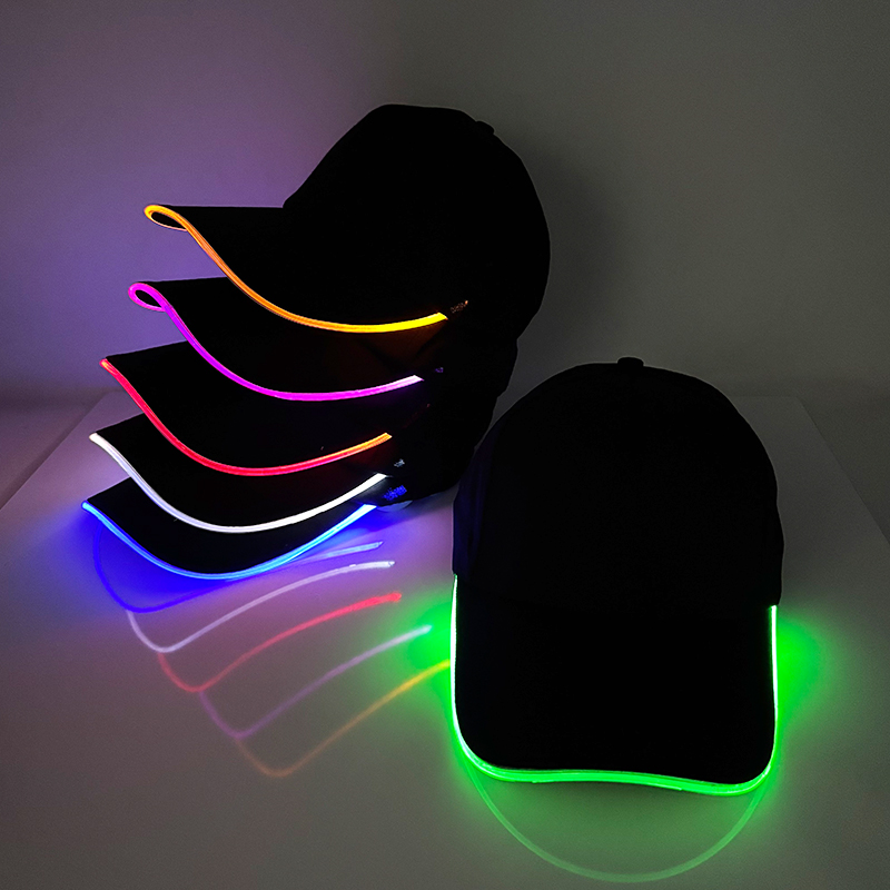 LED Light up Baseball Hat Flas - Cotton Candy Cone avaliação e preço