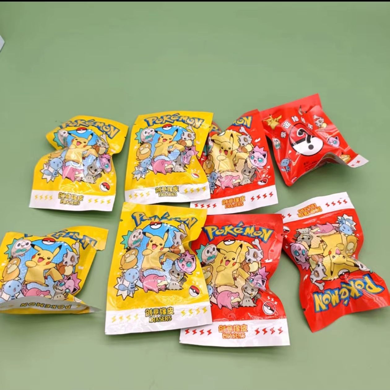 Pokemon Blind Bag Eraser Surpr - Party Favor Bag avaliação e preço