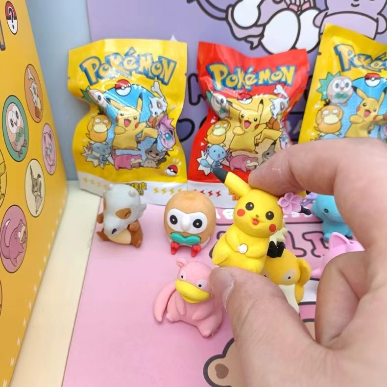 Pokemon Blind Bag Eraser Surpr - Party Favor Bag avaliação e preço