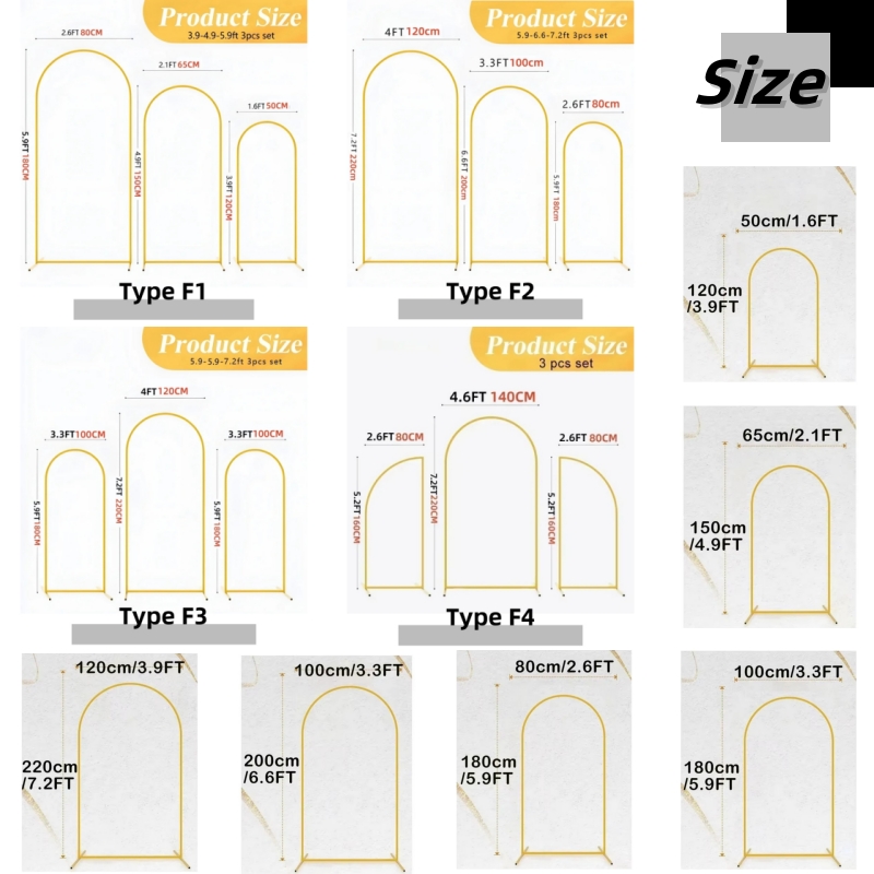 EU Warehouse Gold Metal Balloo - Balloon Arch Kit avaliação e preço