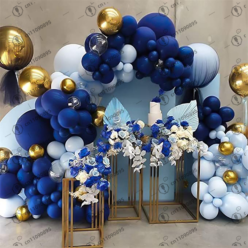 Macaron Blue Balloon Wedding B - Balloon Arch Kit avaliação e preço