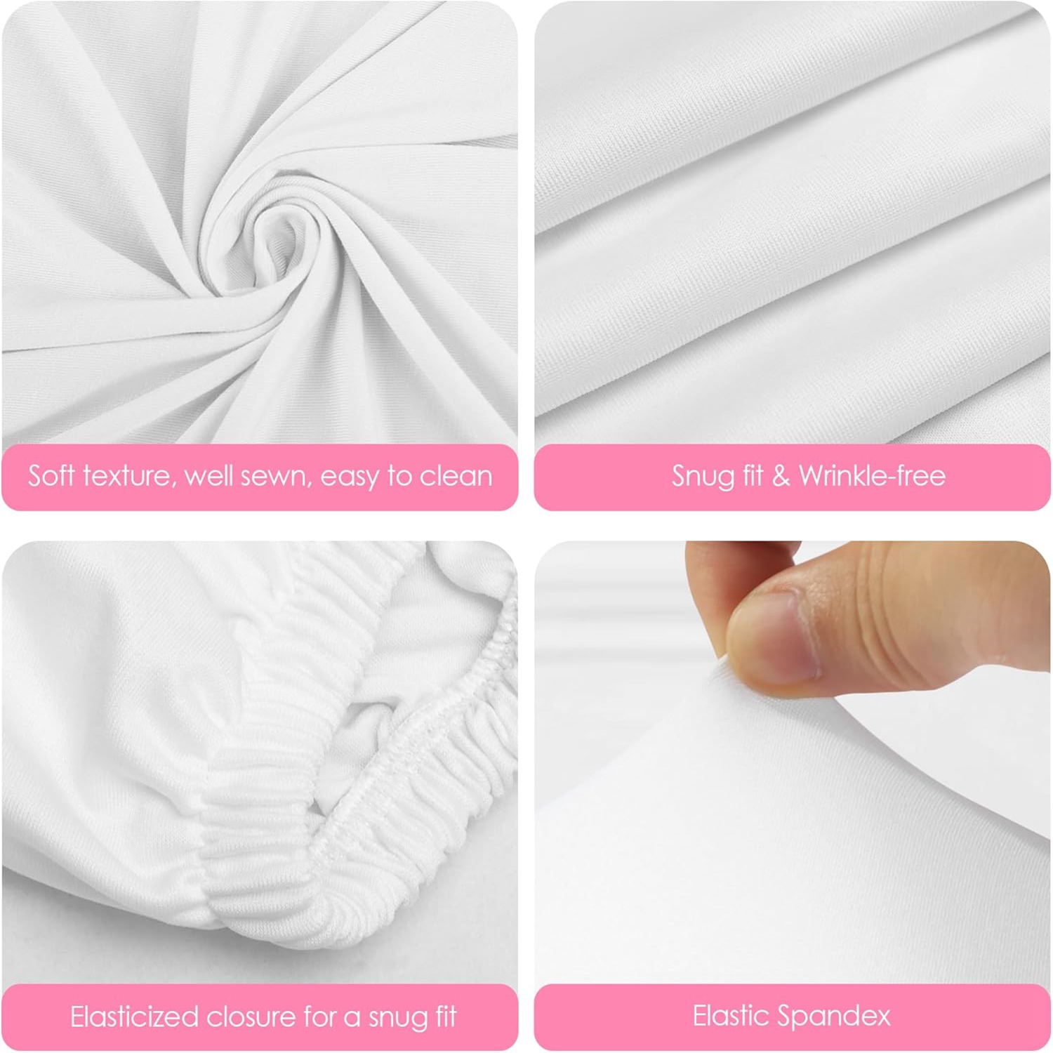Yeele 1PCS/3PCS/5PCS White Cyl - Dessert Table Backdrop avaliação e preço