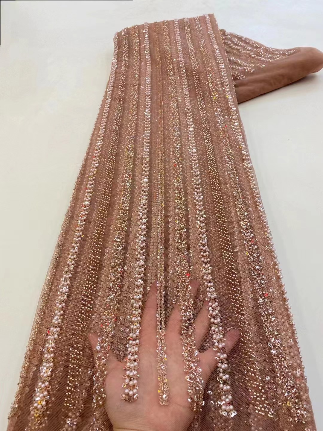 High Quality African Nigerian  - Glitter Tablecloth avaliação e preço