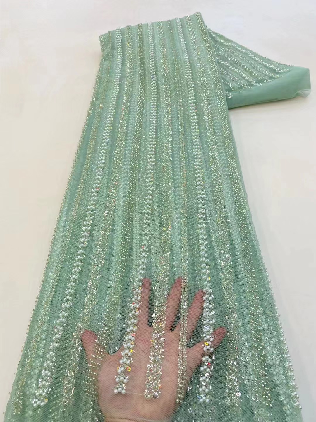 High Quality African Nigerian  - Glitter Tablecloth avaliação e preço