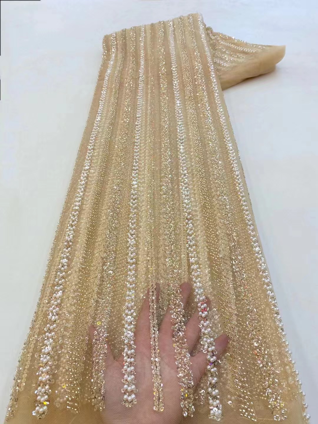 High Quality African Nigerian  - Glitter Tablecloth avaliação e preço