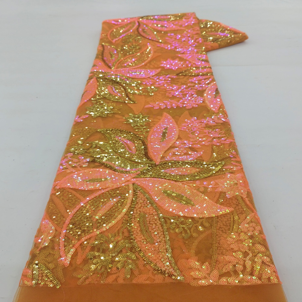 French Mesh Lace 2026 Fabrics  - Glitter Tablecloth avaliação e preço