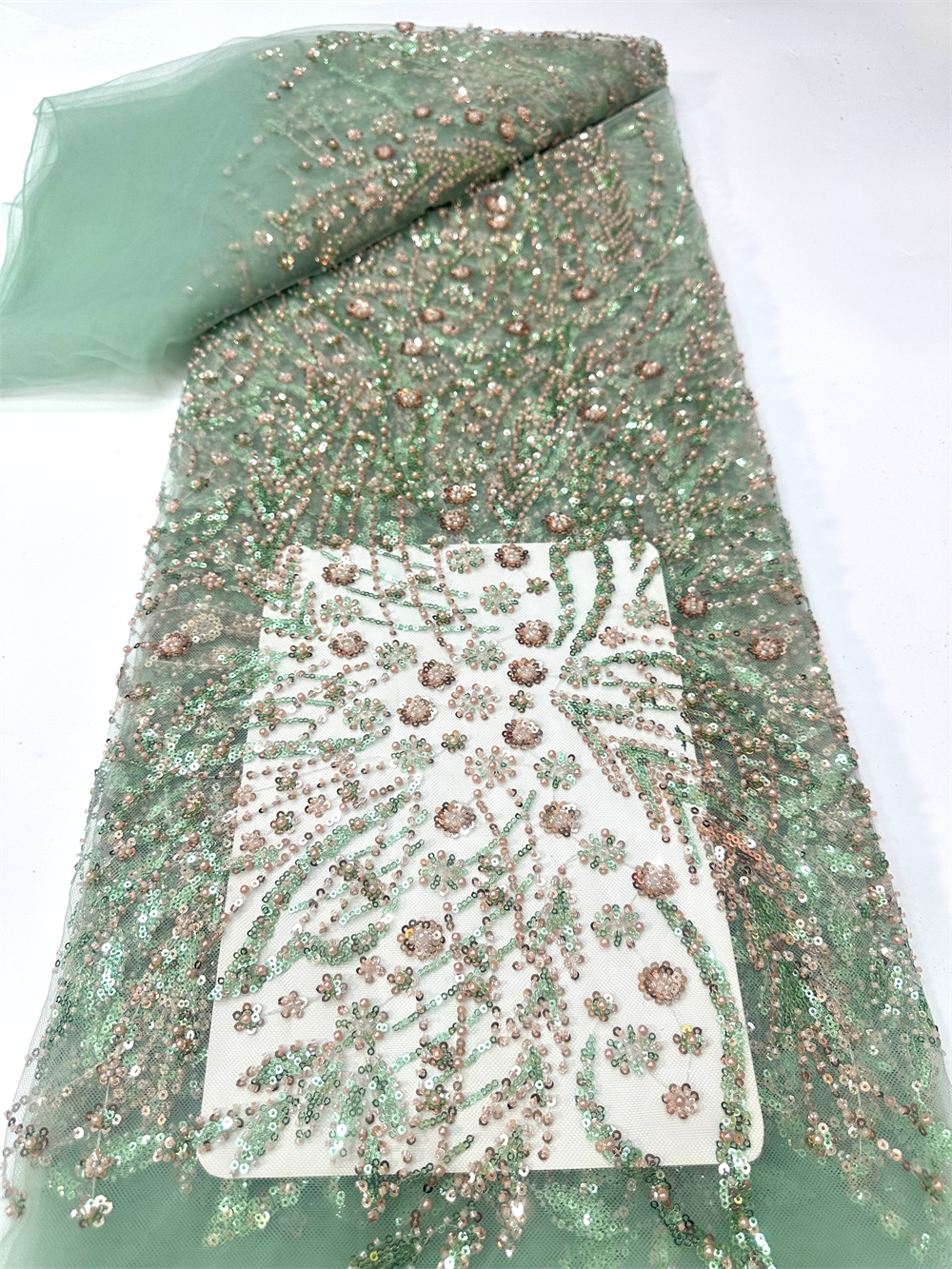 African Luxury French Beaded L - Glitter Tablecloth avaliação e preço