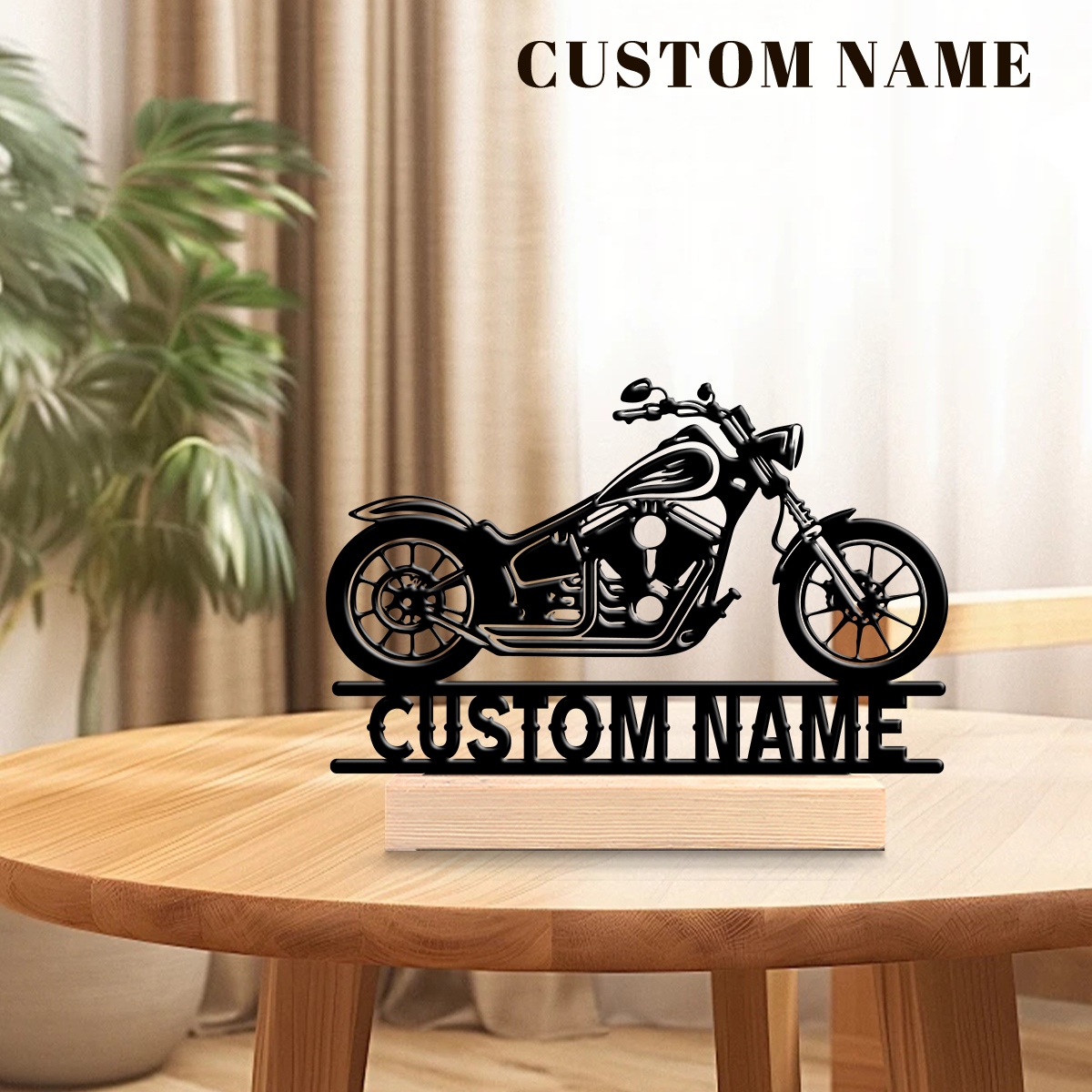 1Pc Csutom Name Road Motorbike - Eve Party avaliação e preço