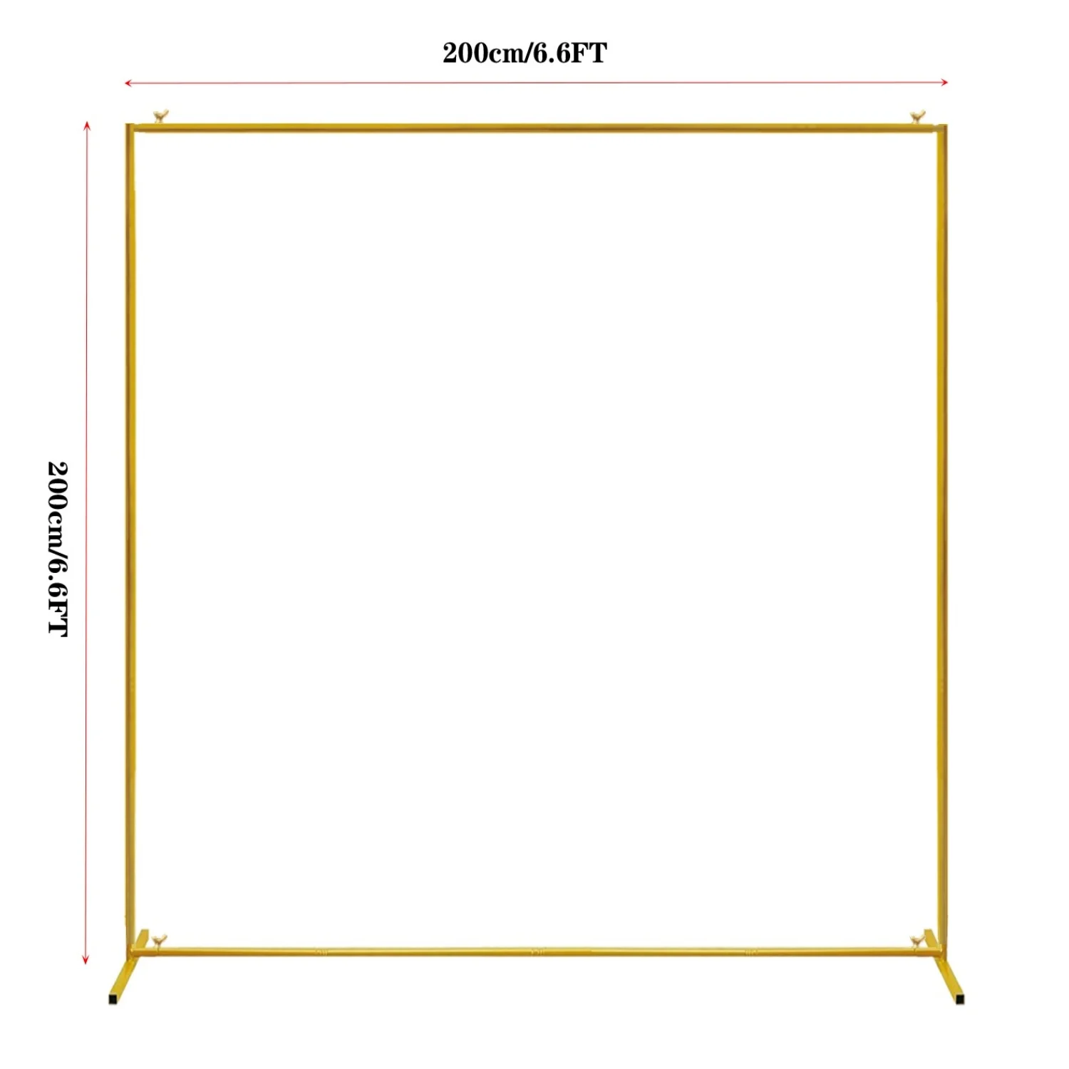 Gold Wedding Arches Square Bac - Balloon Arch Kit avaliação e preço