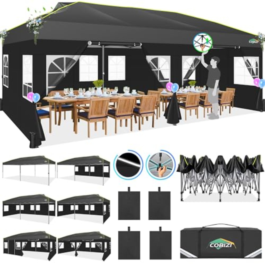 Outdoor event shelter with wat - Event & Party Supply avaliação e preço