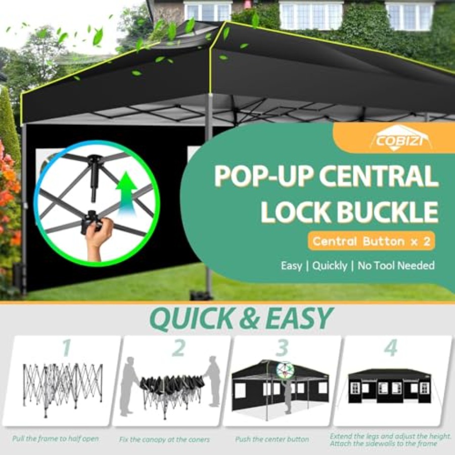 Outdoor event shelter with wat - Event & Party Supply avaliação e preço