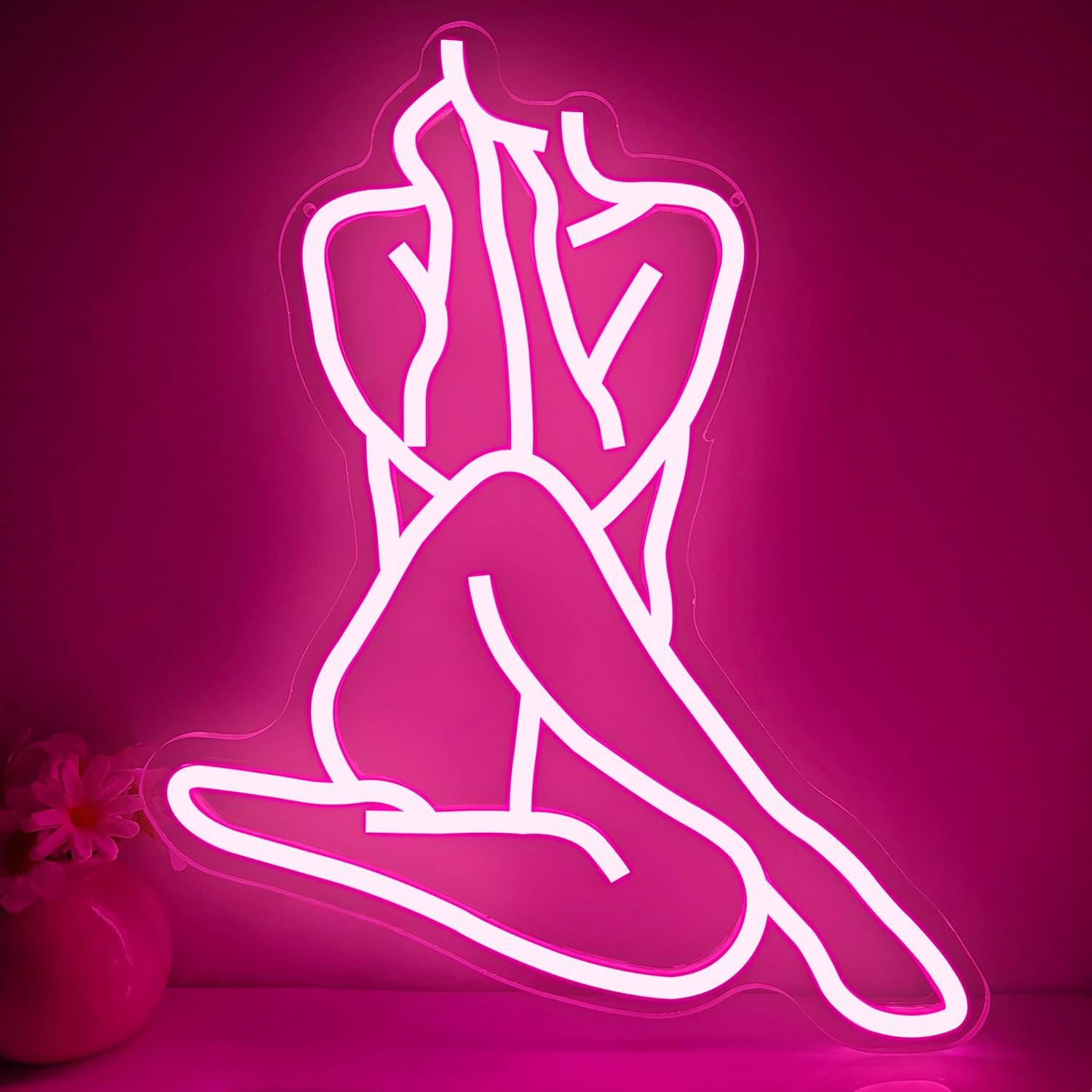 Lady Neon Sign Dimmable LED Li - Neon Sign Party avaliação e preço