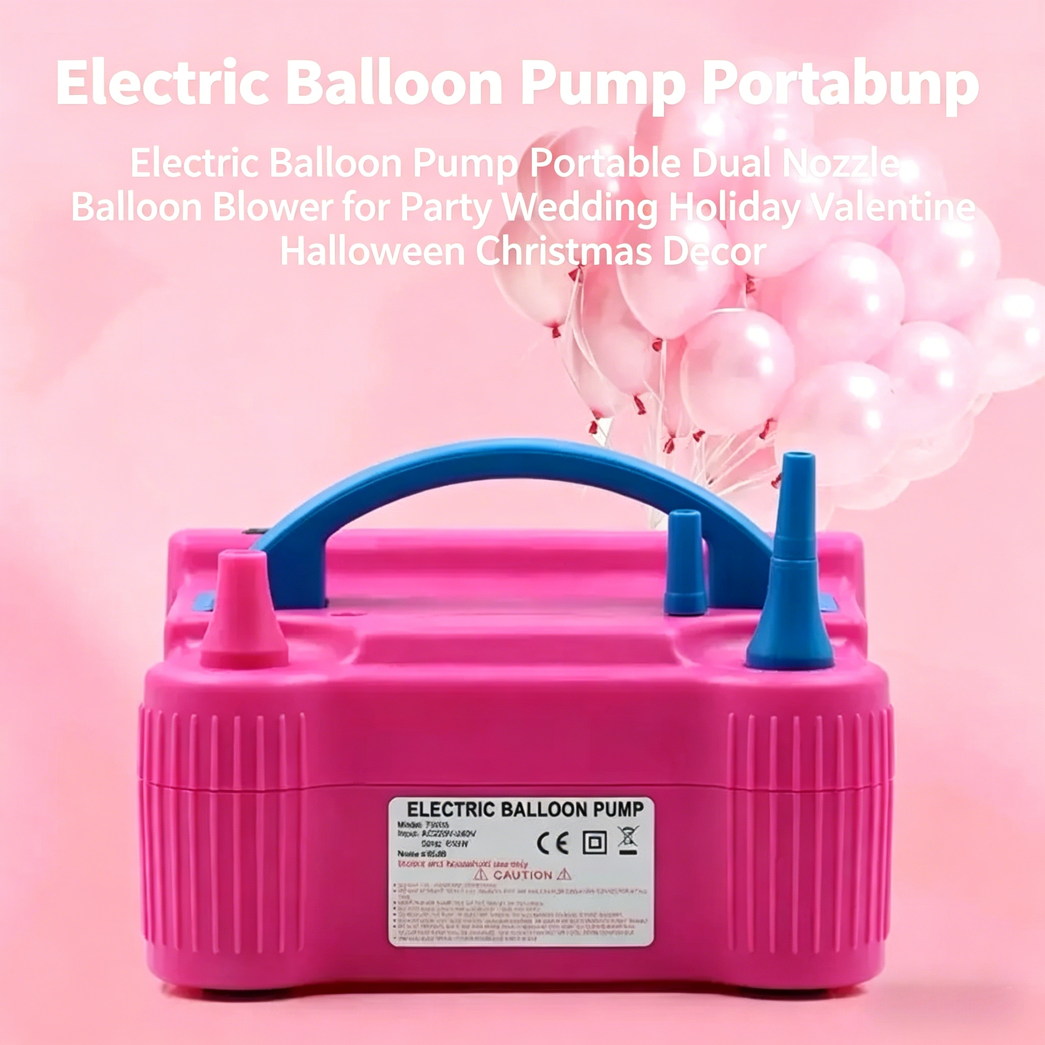 Portable Electric Balloon Blow - Balloon Pump Hand avaliação e preço